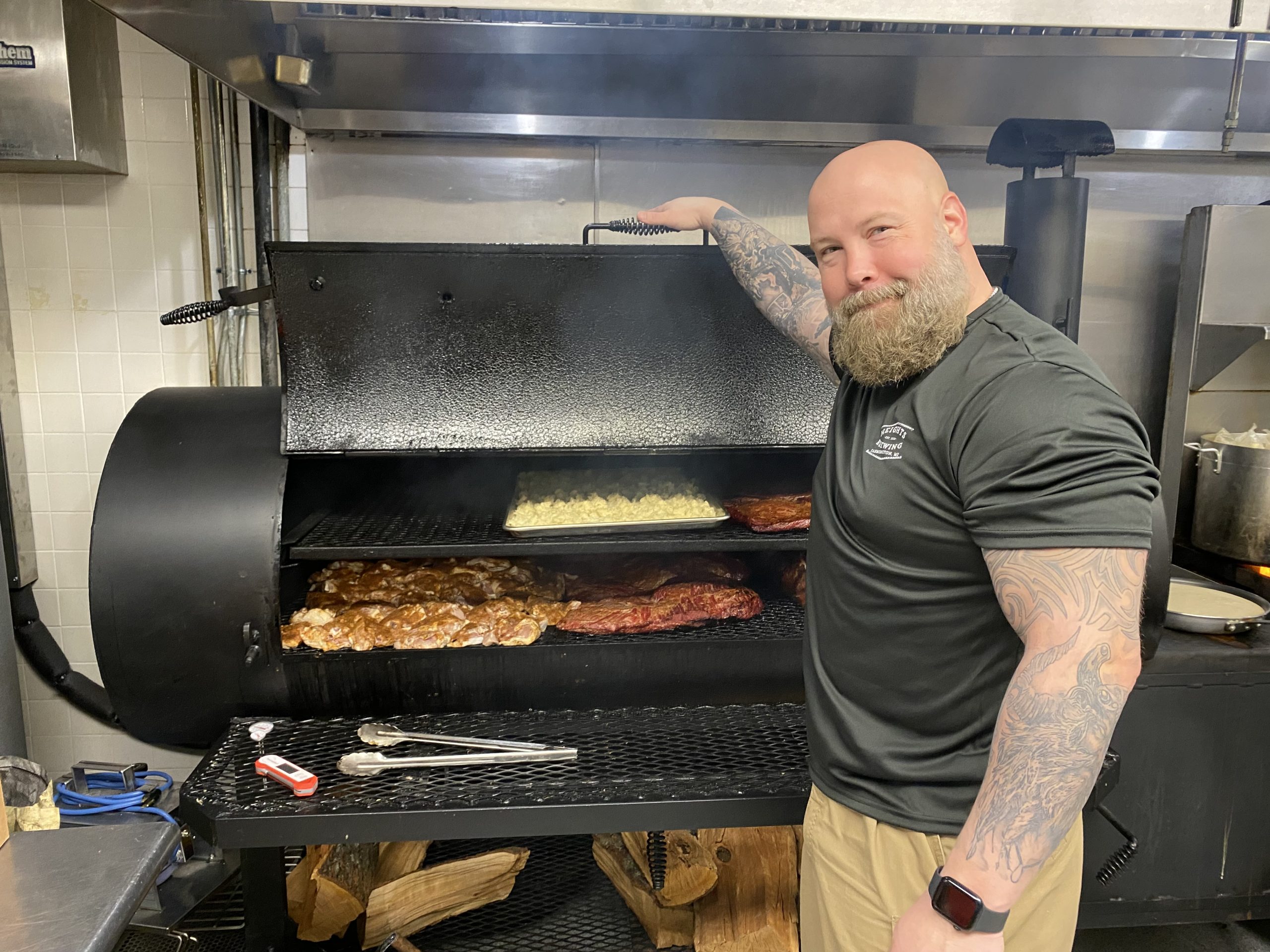 Lang smoker cooker