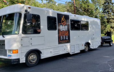 A 31 foot long Mobile BBQ Restaurant Fueled by
