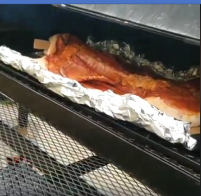 J's 84 smokin' a hog